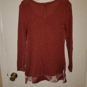 Ladies Maroon Top